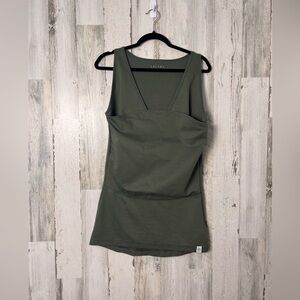 Labubu Olive Green Tank Top Soothe Carrier Pouch XL
